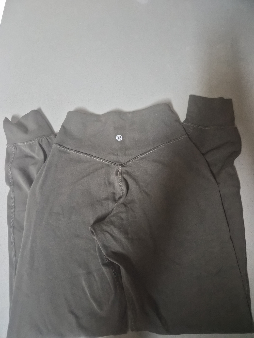 lululemon athletica Olive Green High-Waist Leggings